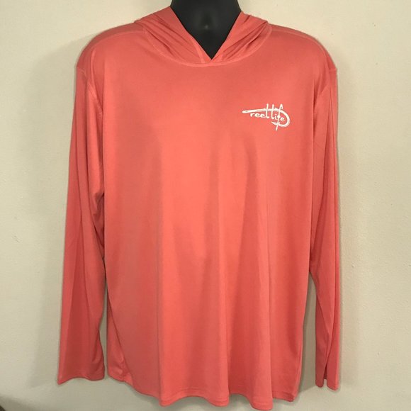 Reel Life Other - NWT Reel Life Men’s long sleeve Hoddie  UV tee Size XL